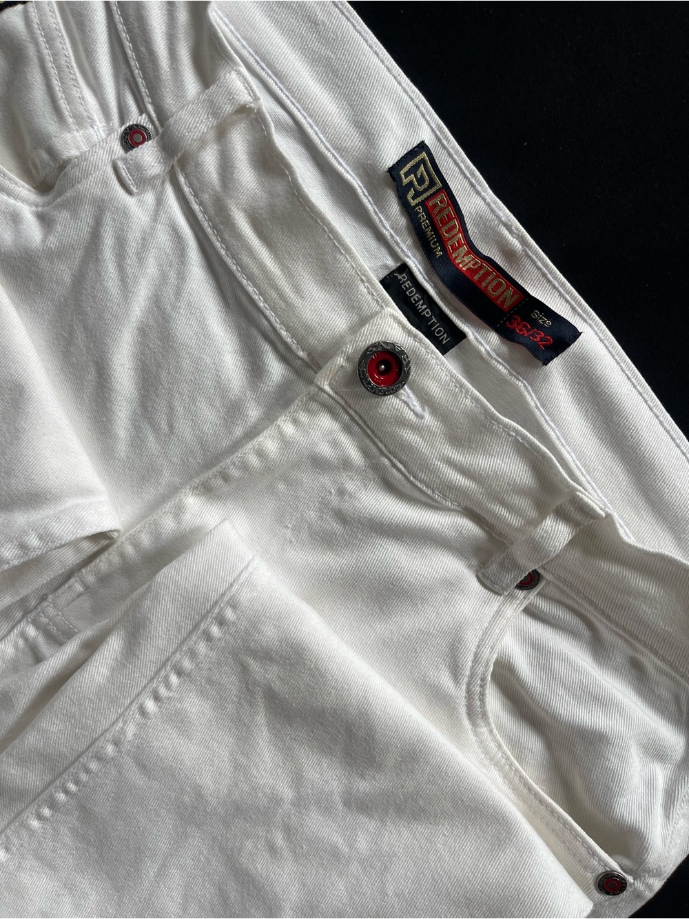 Redemption White High-Rise Women's Jeans
